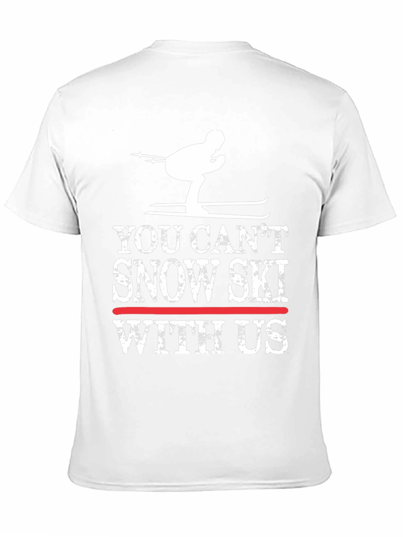 Funny Snow Skiing T-Shirt