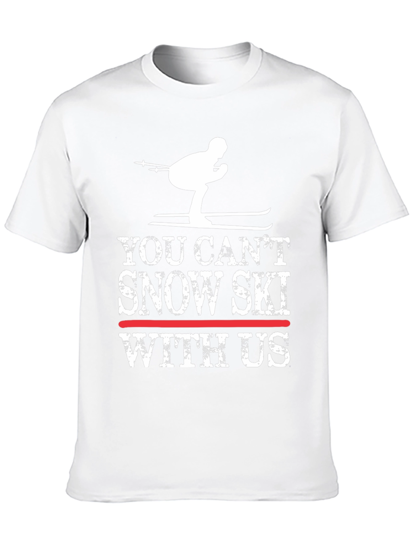 Funny Snow Skiing T-Shirt