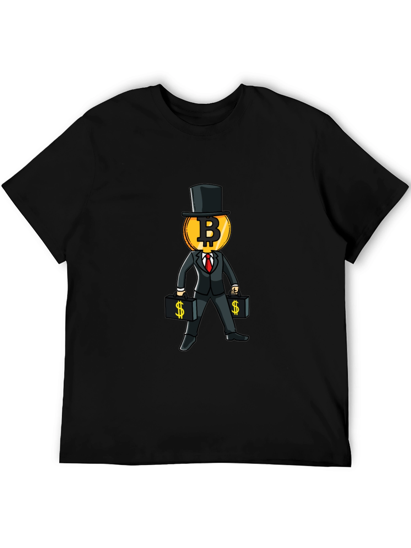 Bitcoin Mogul Graphic T-Shirt - Crypto Investor Tee