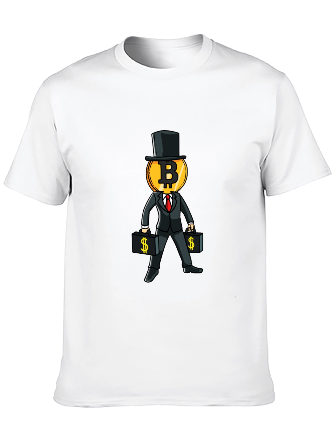 Bitcoin Mogul Graphic T-Shirt - Crypto Investor Tee