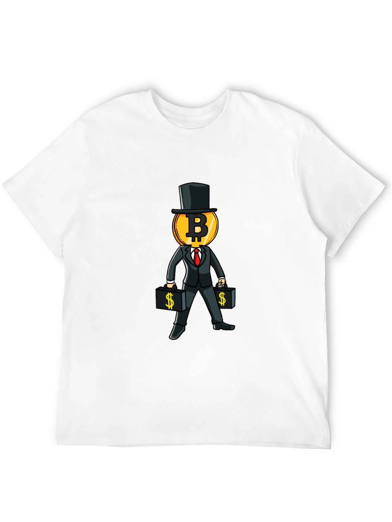 Bitcoin Mogul Graphic T-Shirt - Crypto Investor Tee