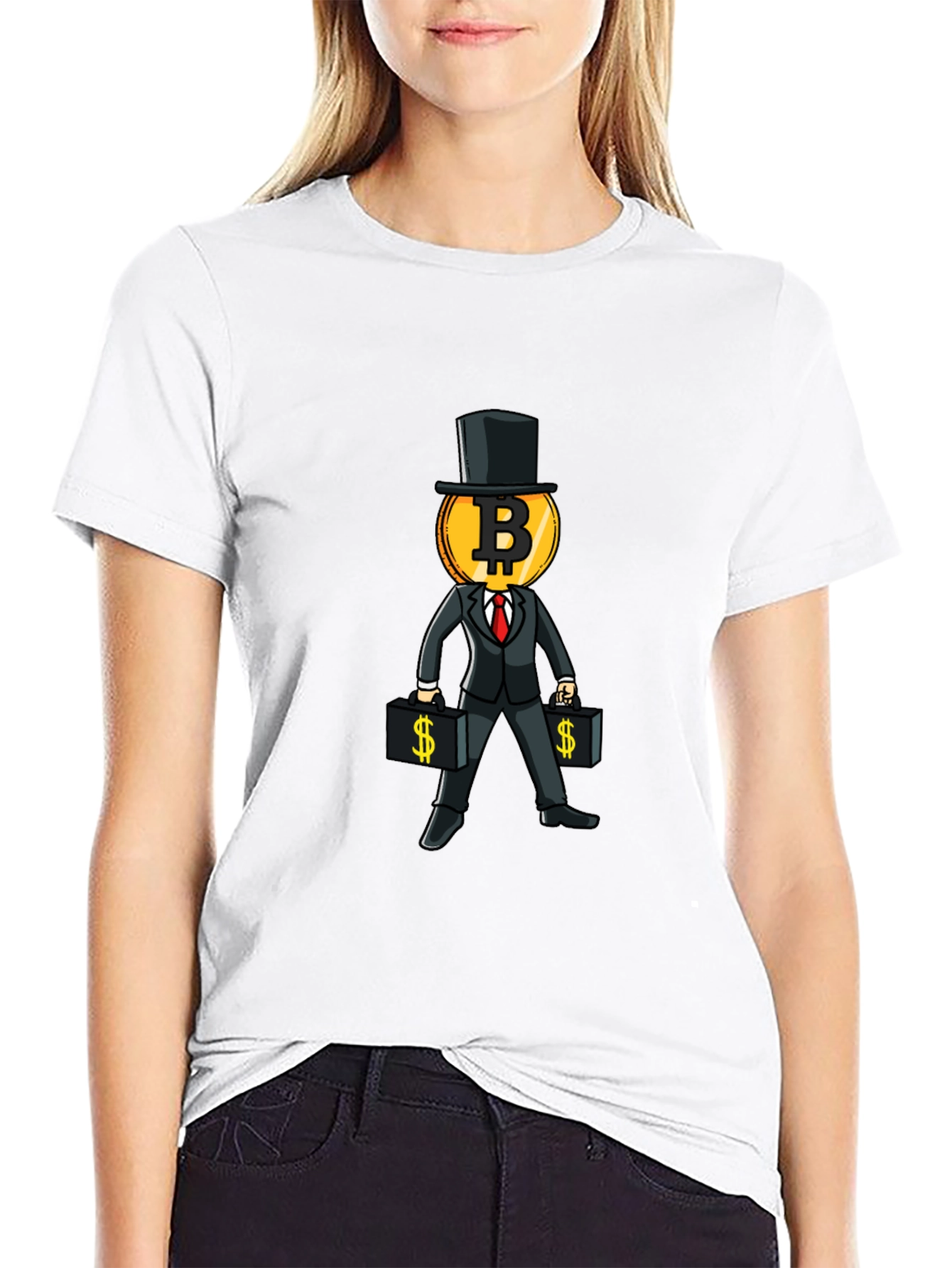 Bitcoin Mogul Graphic T-Shirt - Crypto Investor Tee