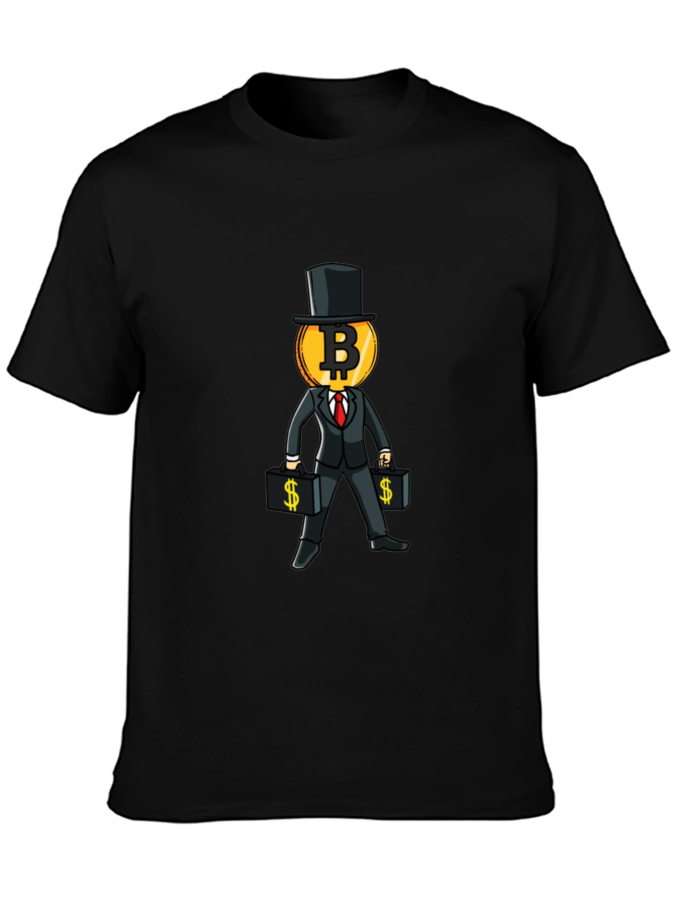 Bitcoin Mogul Graphic T-Shirt - Crypto Investor Tee