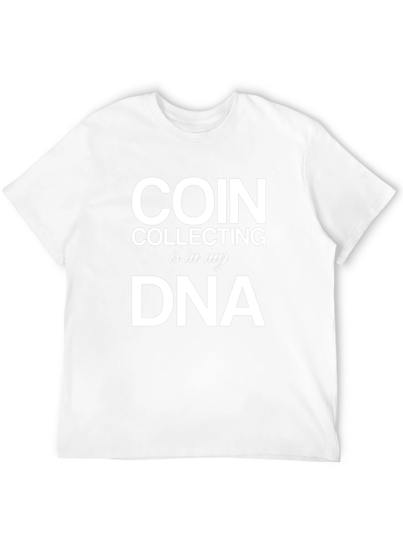 Coin Collecting DNA Graphic T-Shirt
