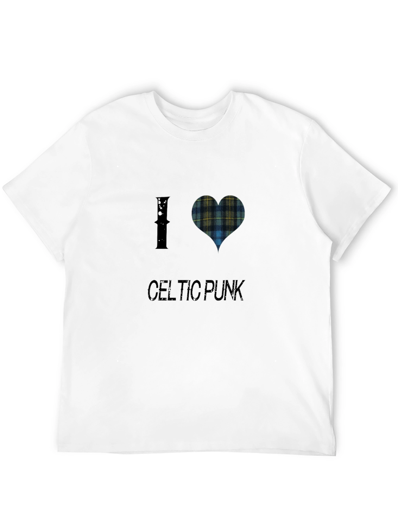 I Love Celtic Punk T-Shirt - Black
