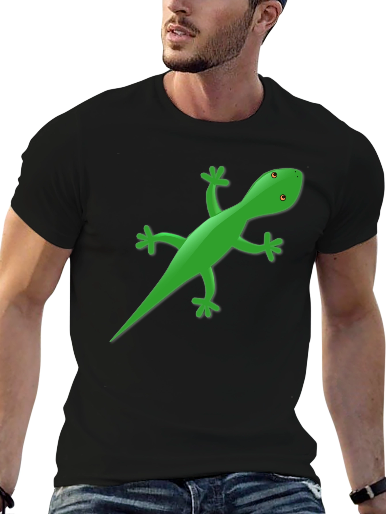 Gecko Graphic Tee - Cool Casual Style