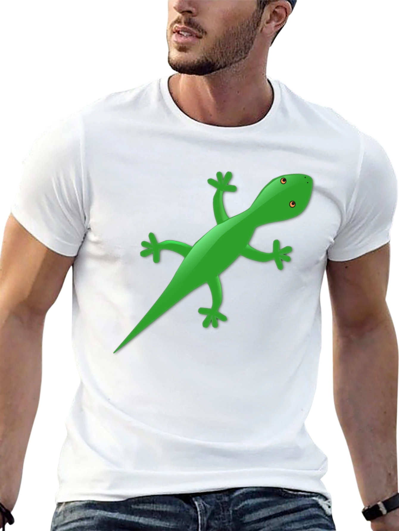 Gecko Graphic Tee - Cool Casual Style