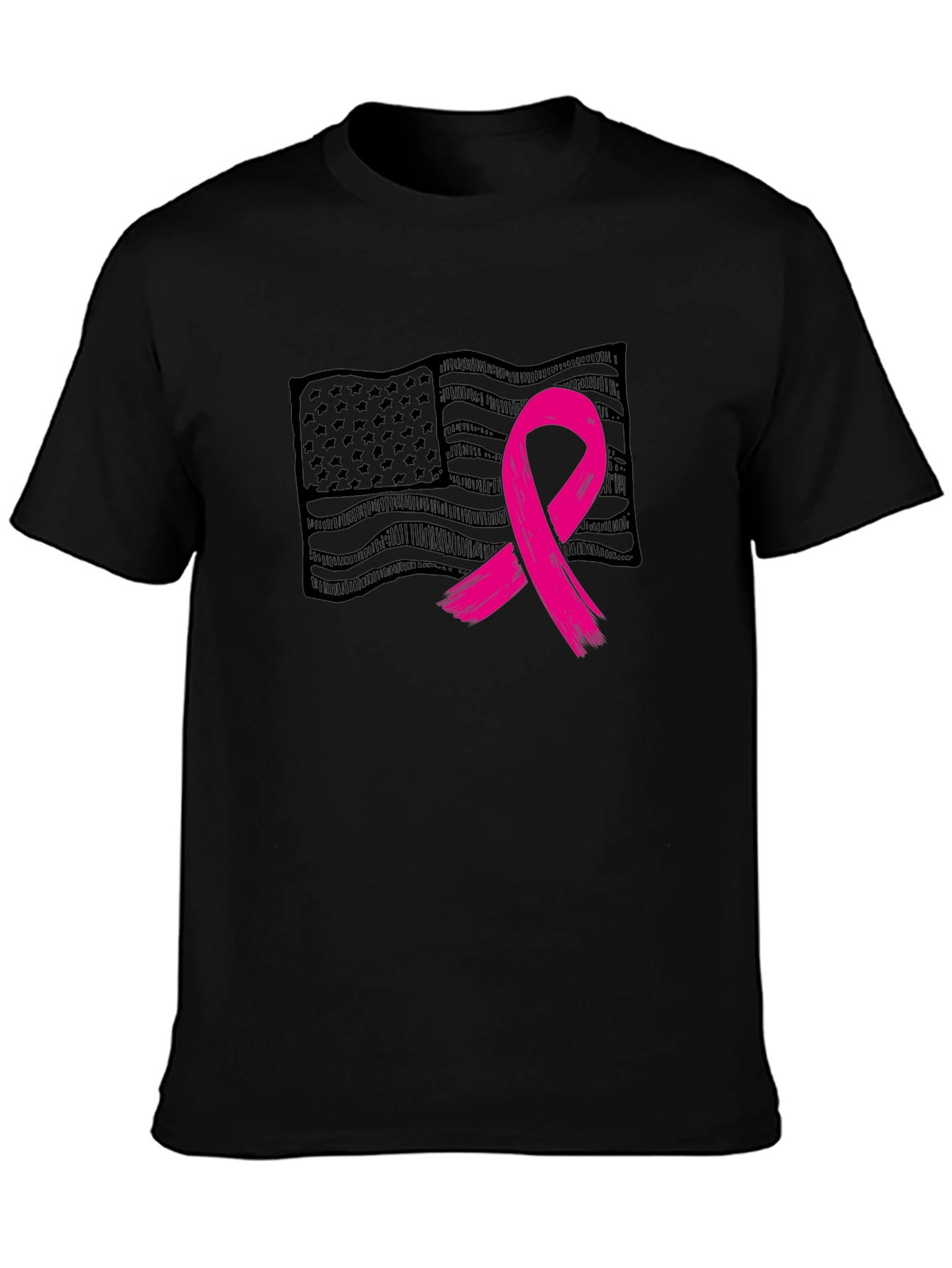 Awareness Ribbon Flag T-Shirt
