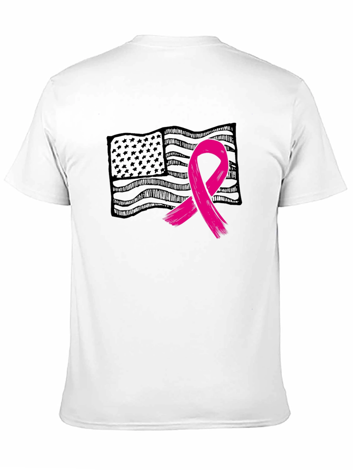 Awareness Ribbon Flag T-Shirt