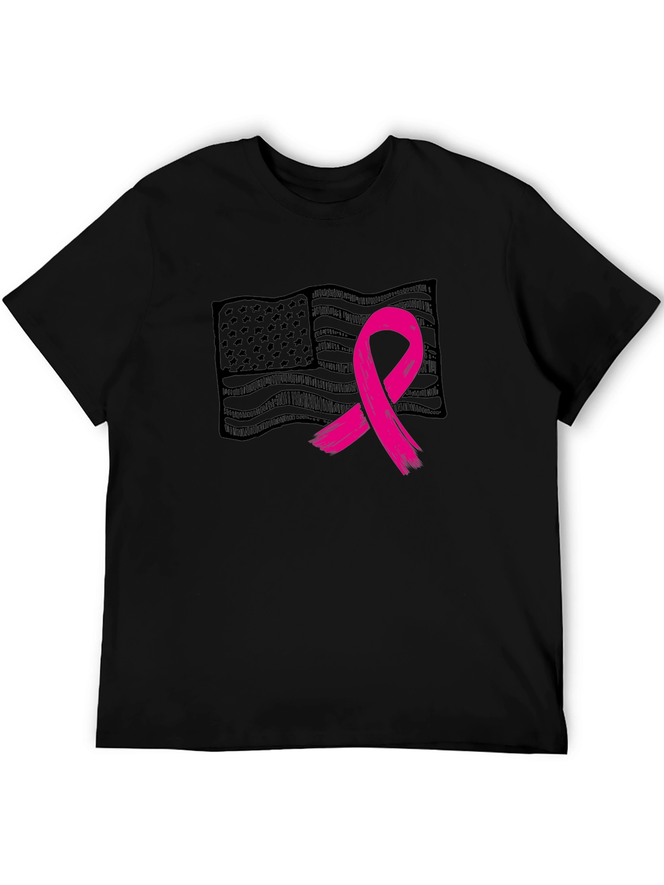 Awareness Ribbon Flag T-Shirt