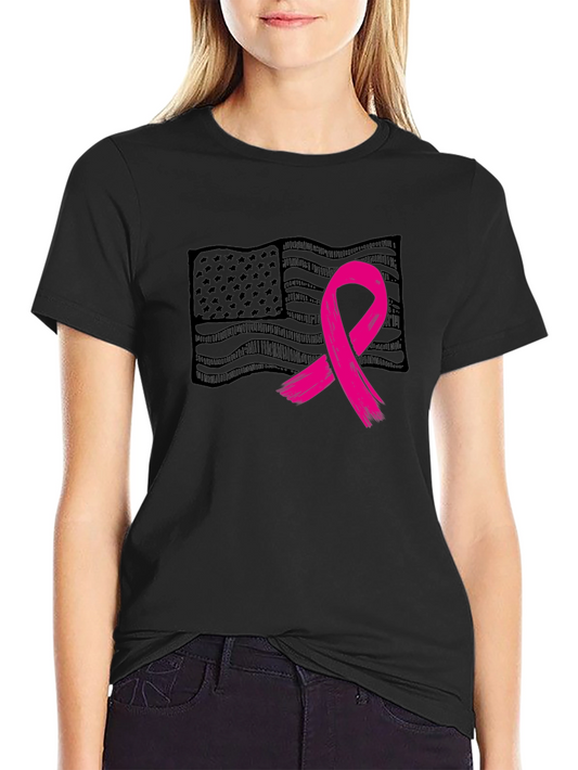 Awareness Ribbon Flag T-Shirt