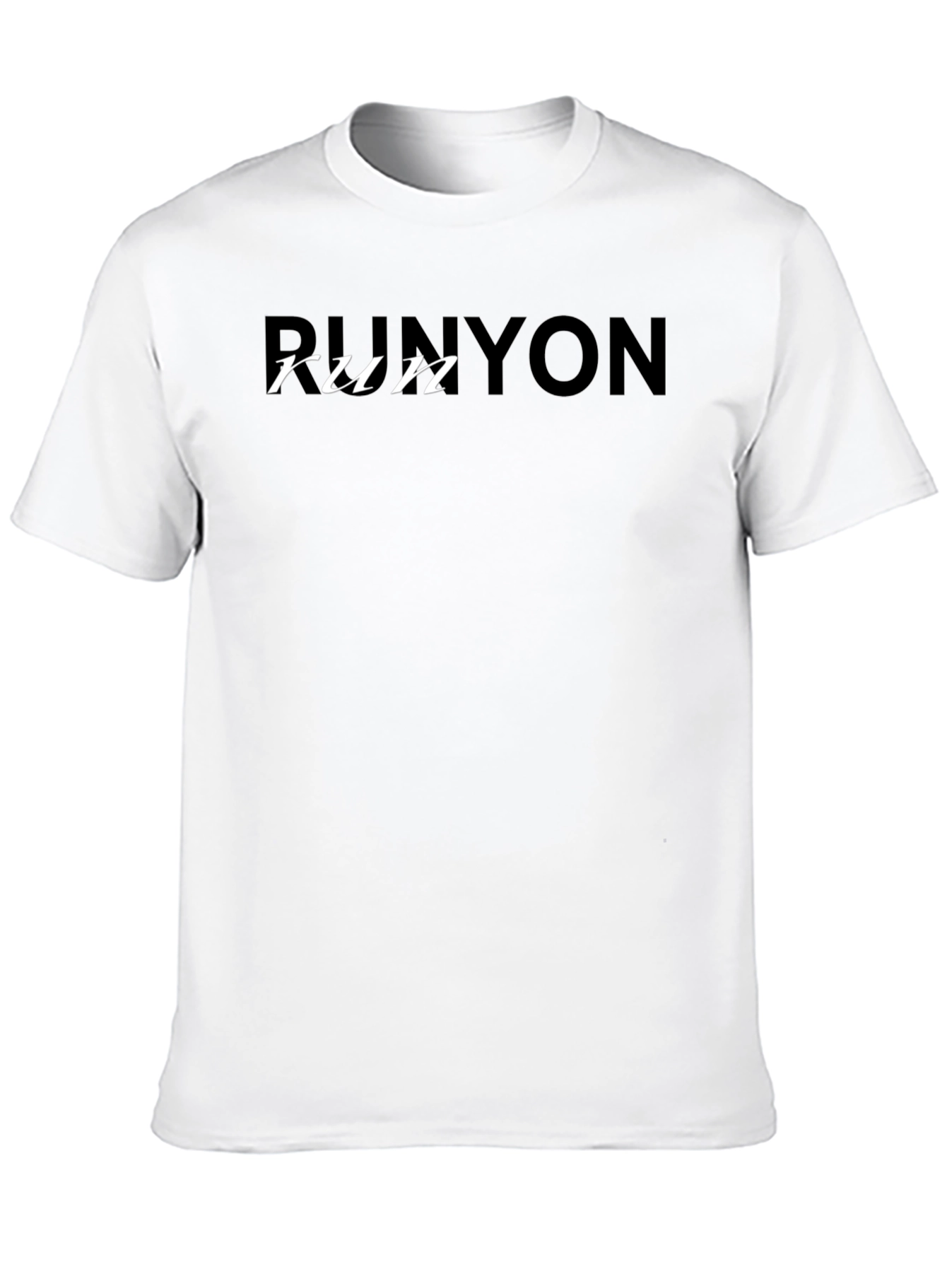 Runyon Run Black T-Shirt