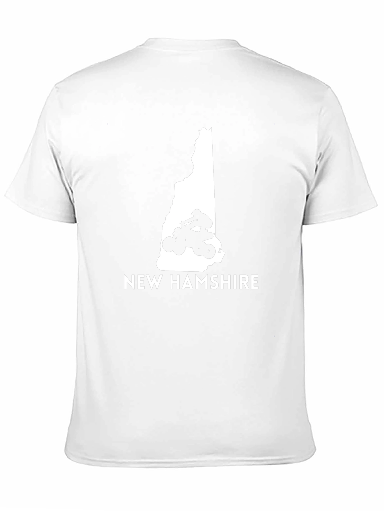 New Hampshire ATV T-Shirt - Black Graphic Tee