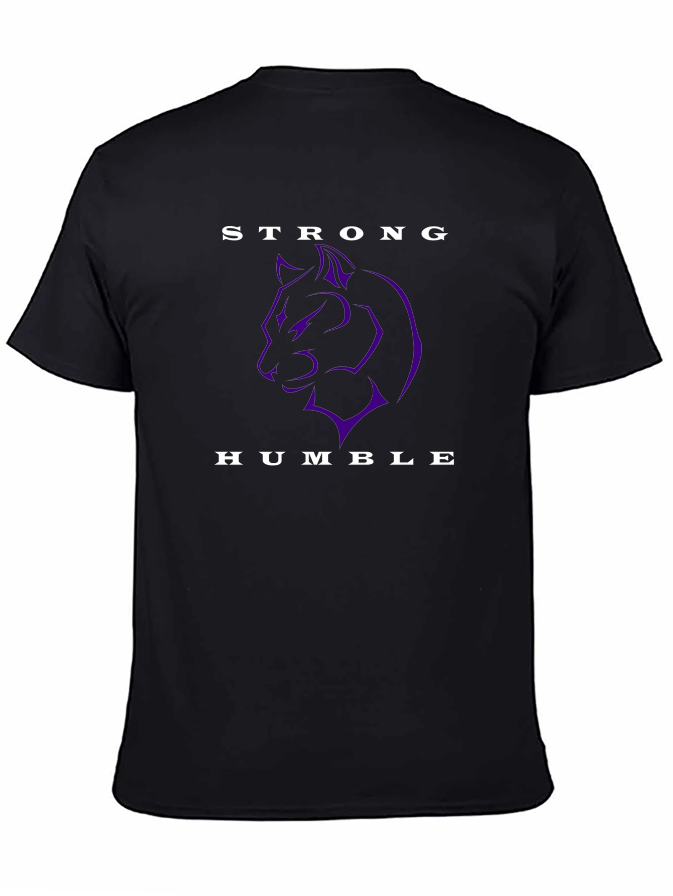 Strong Humble T-Shirt - Athletic Fit Quality Cotton