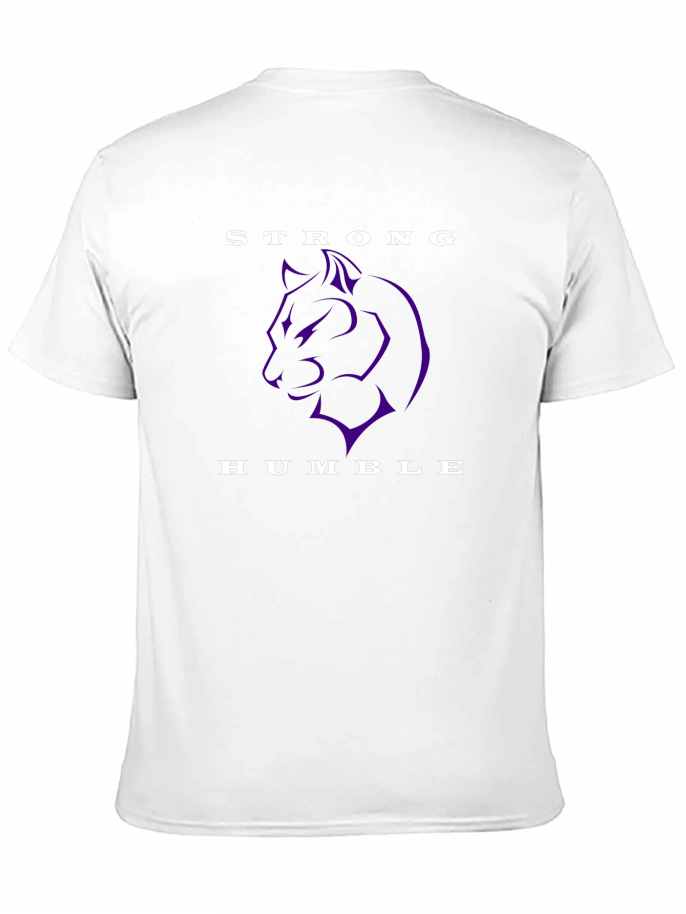 Strong Humble T-Shirt - Athletic Fit Quality Cotton