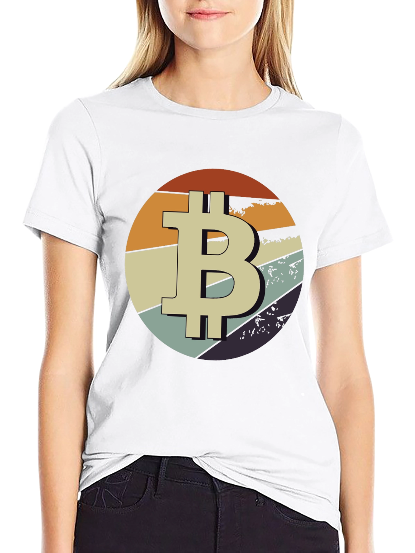Bitcoin Retro T-Shirt - Crypto Currency Tee