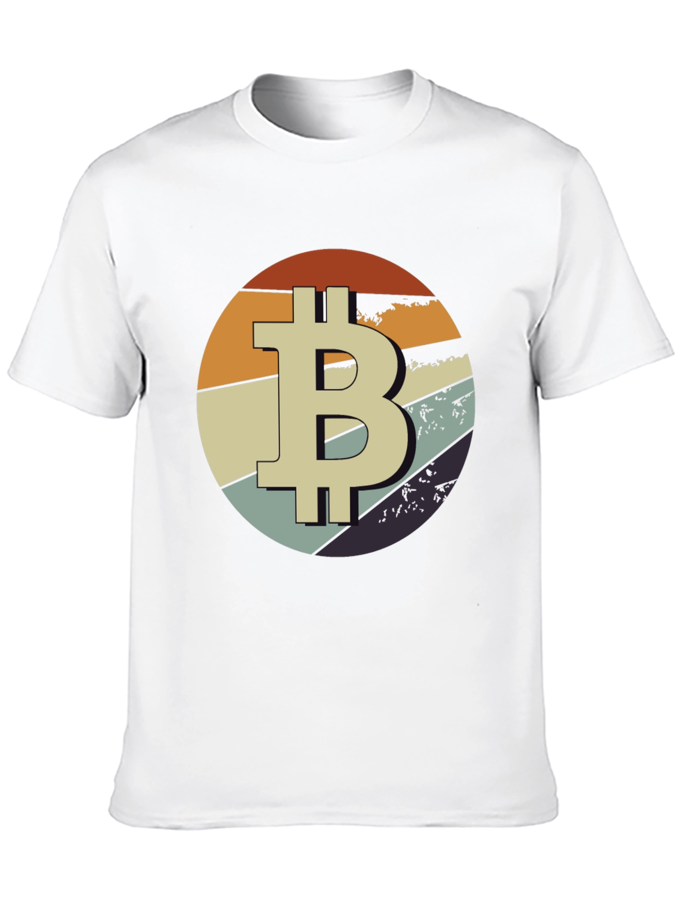 Bitcoin Retro T-Shirt - Crypto Currency Tee