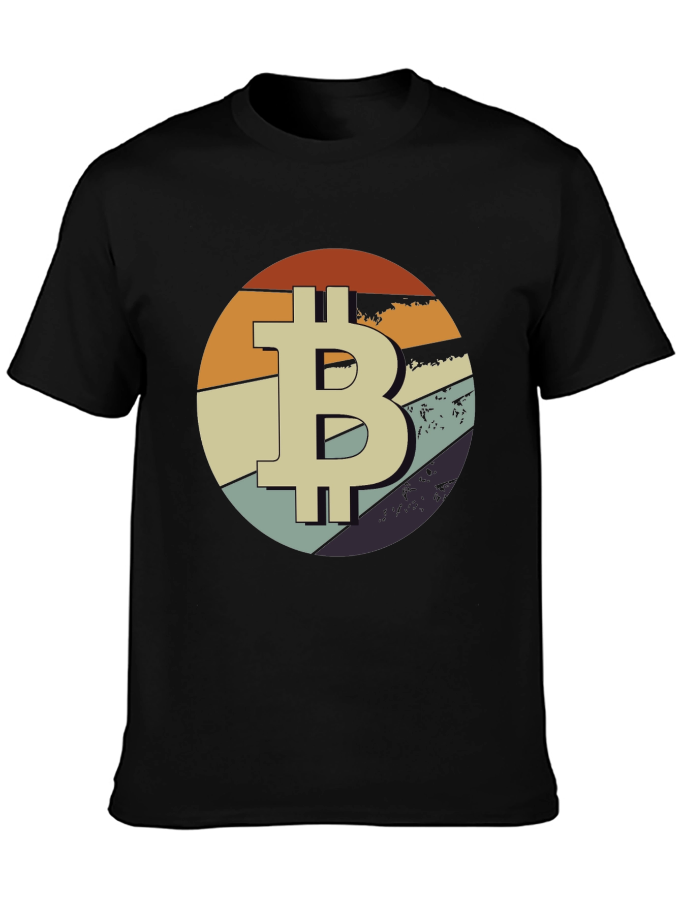 Bitcoin Retro T-Shirt - Crypto Currency Tee