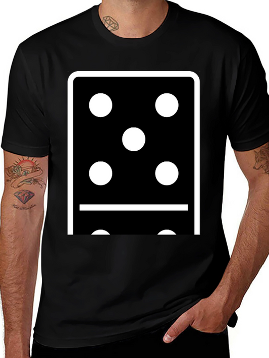 Domino Five T-Shirt - Classic Black
