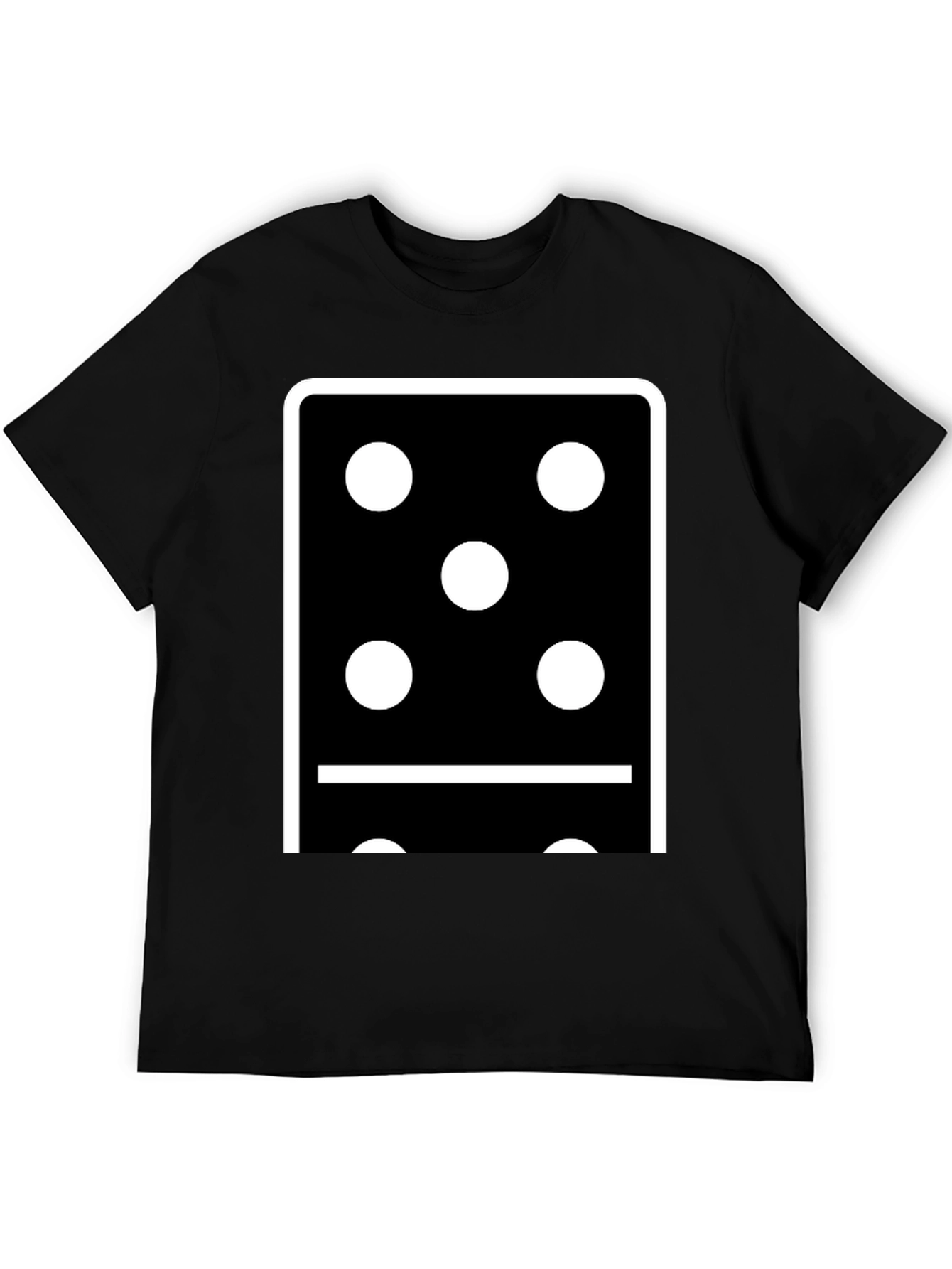 Domino Five T-Shirt - Classic Black