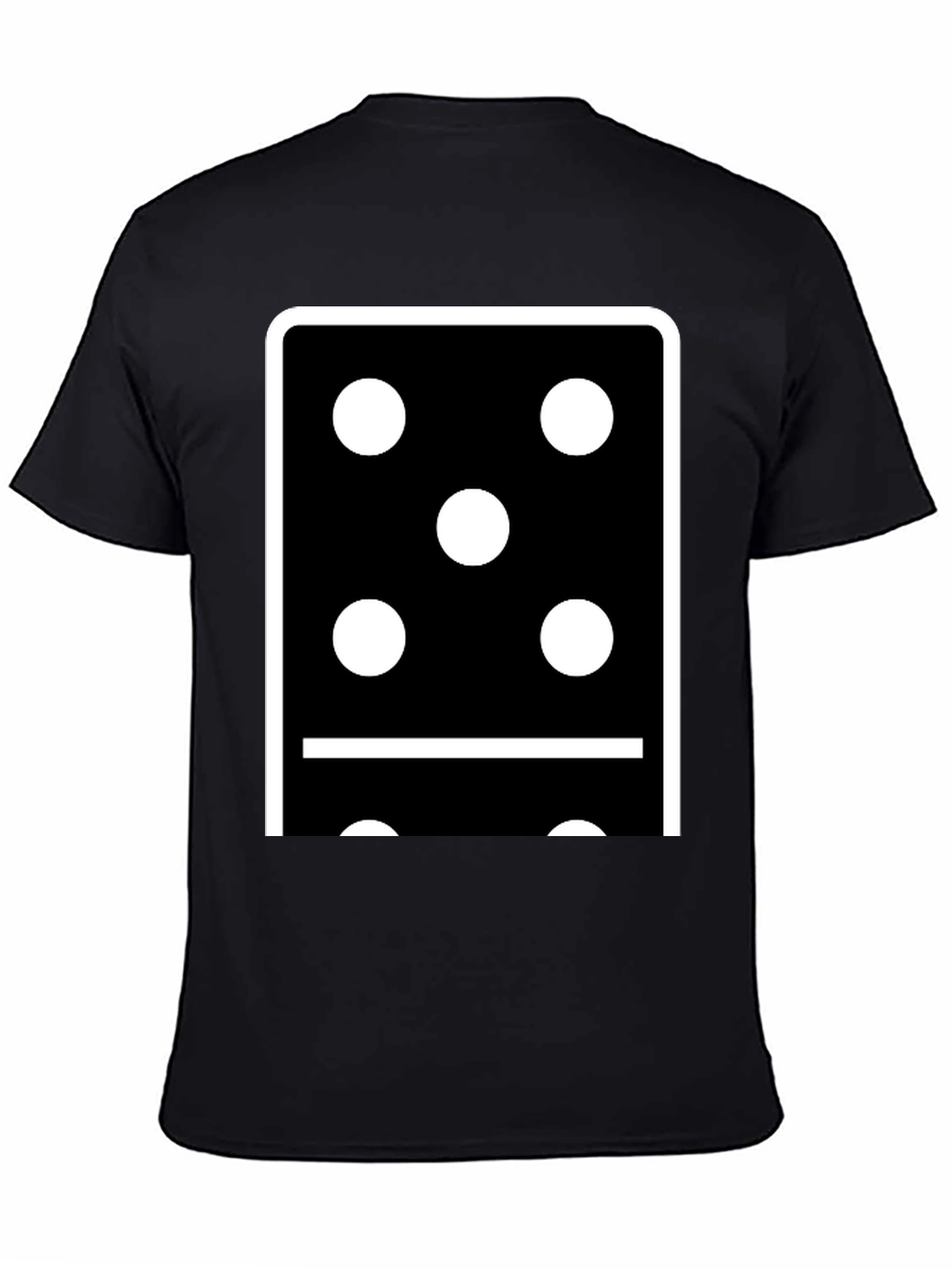 Domino Five T-Shirt - Classic Black