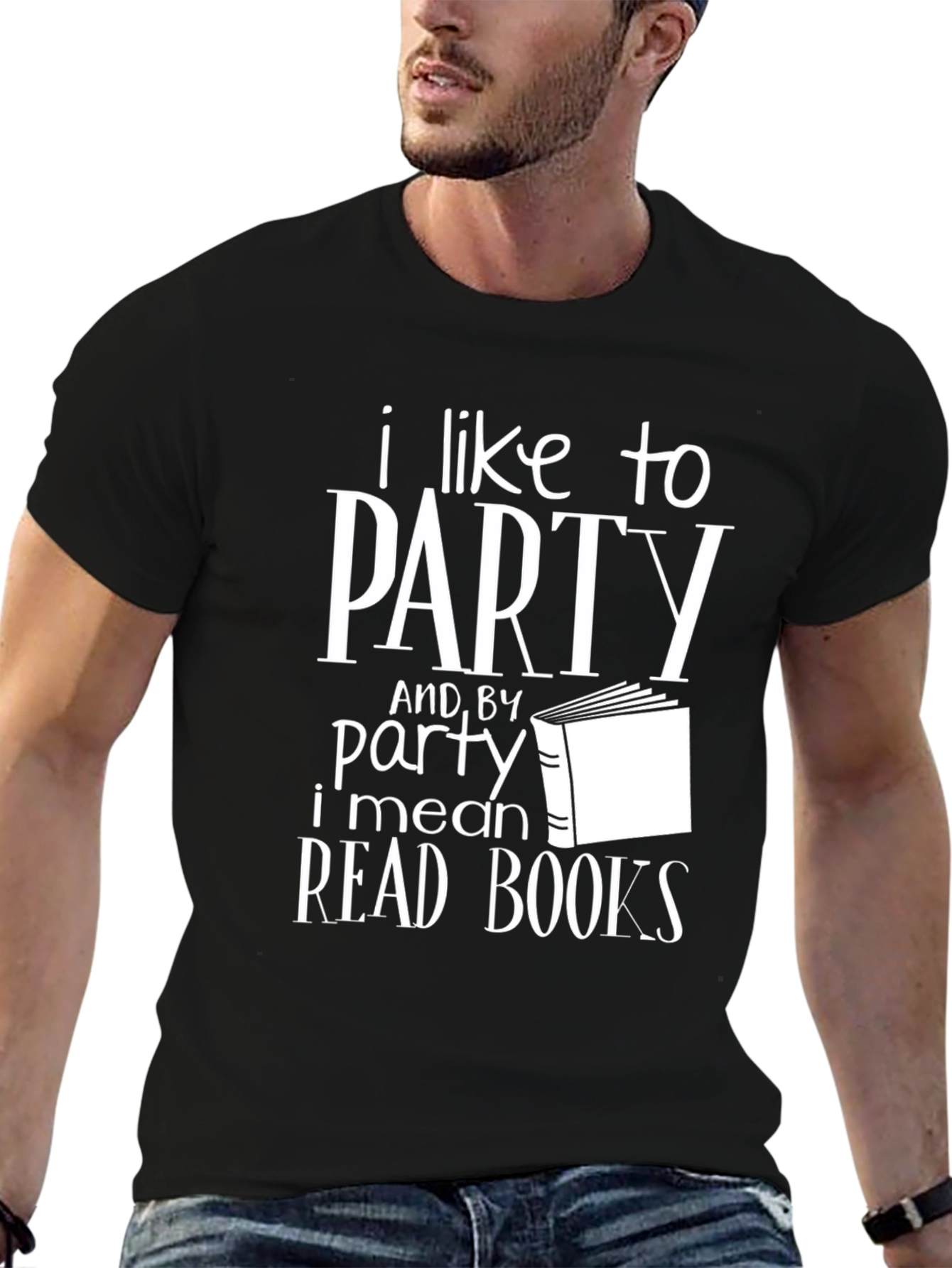 I Like to Party Read Books T-Shirt