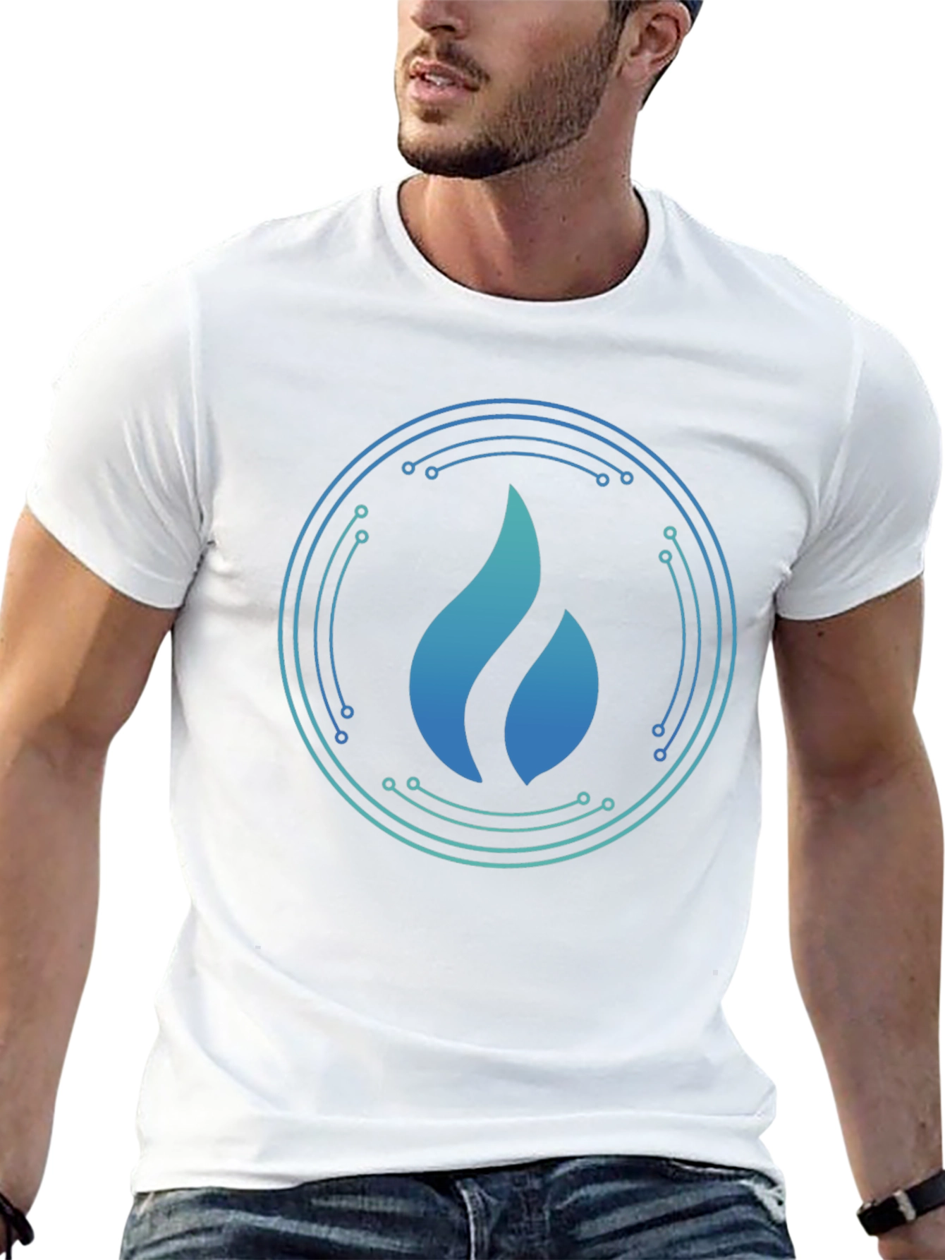 Flame Graphic T-Shirt - Stylish Casual Wear
