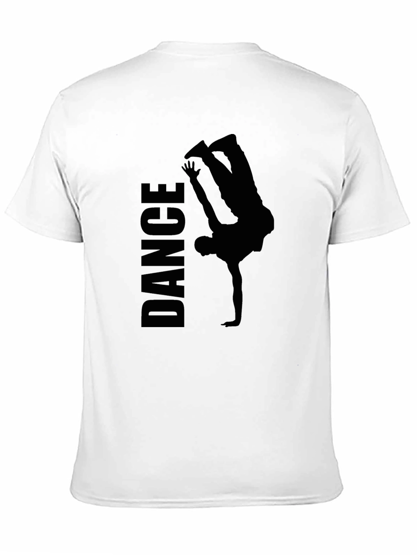 Black Dance Graphic Tee - Stylish Streetwear