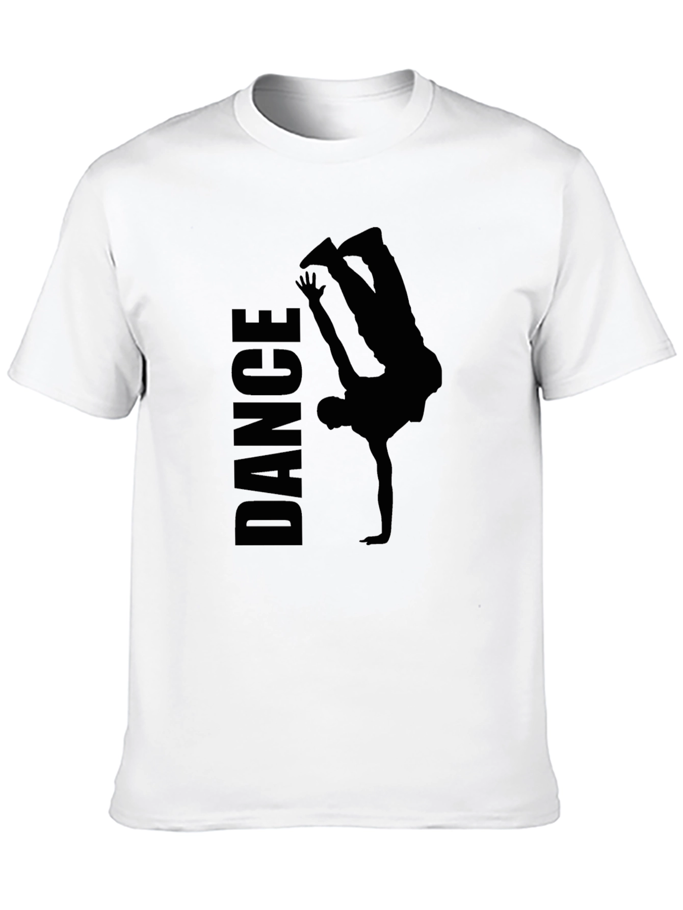 Black Dance Graphic Tee - Stylish Streetwear
