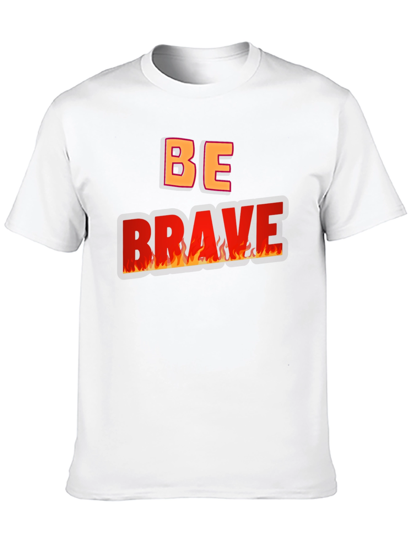 Be Brave Graphic Tee - Black