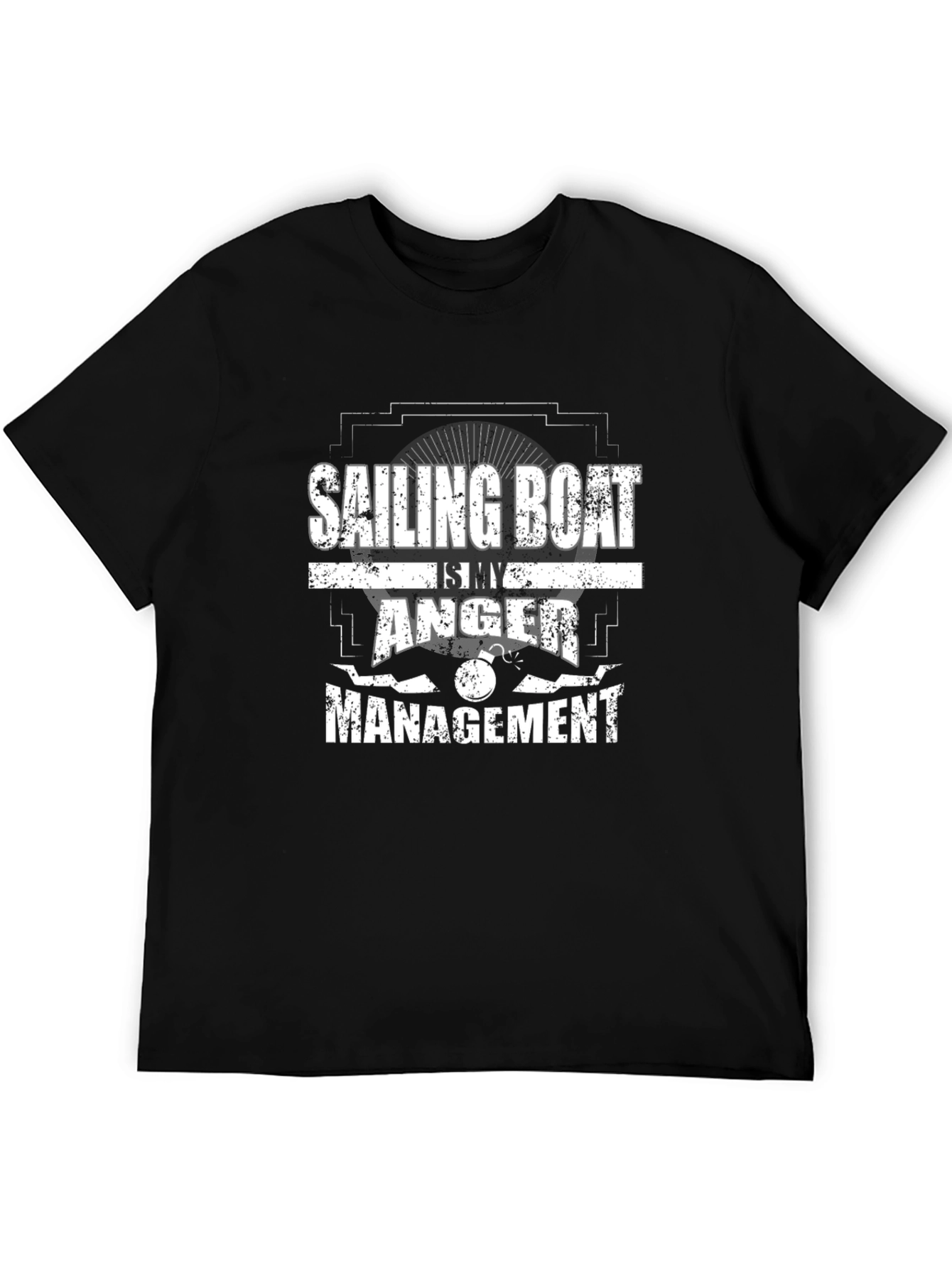 Sailing Boat Anger Management T-Shirt