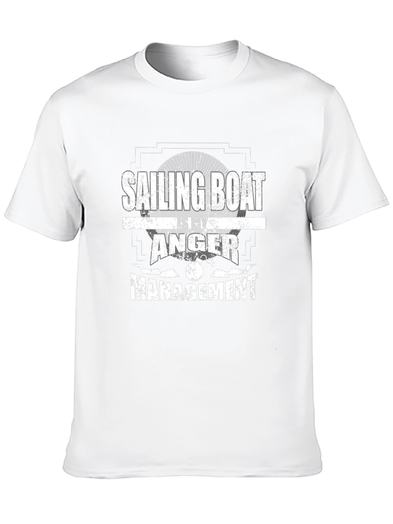 Sailing Boat Anger Management T-Shirt