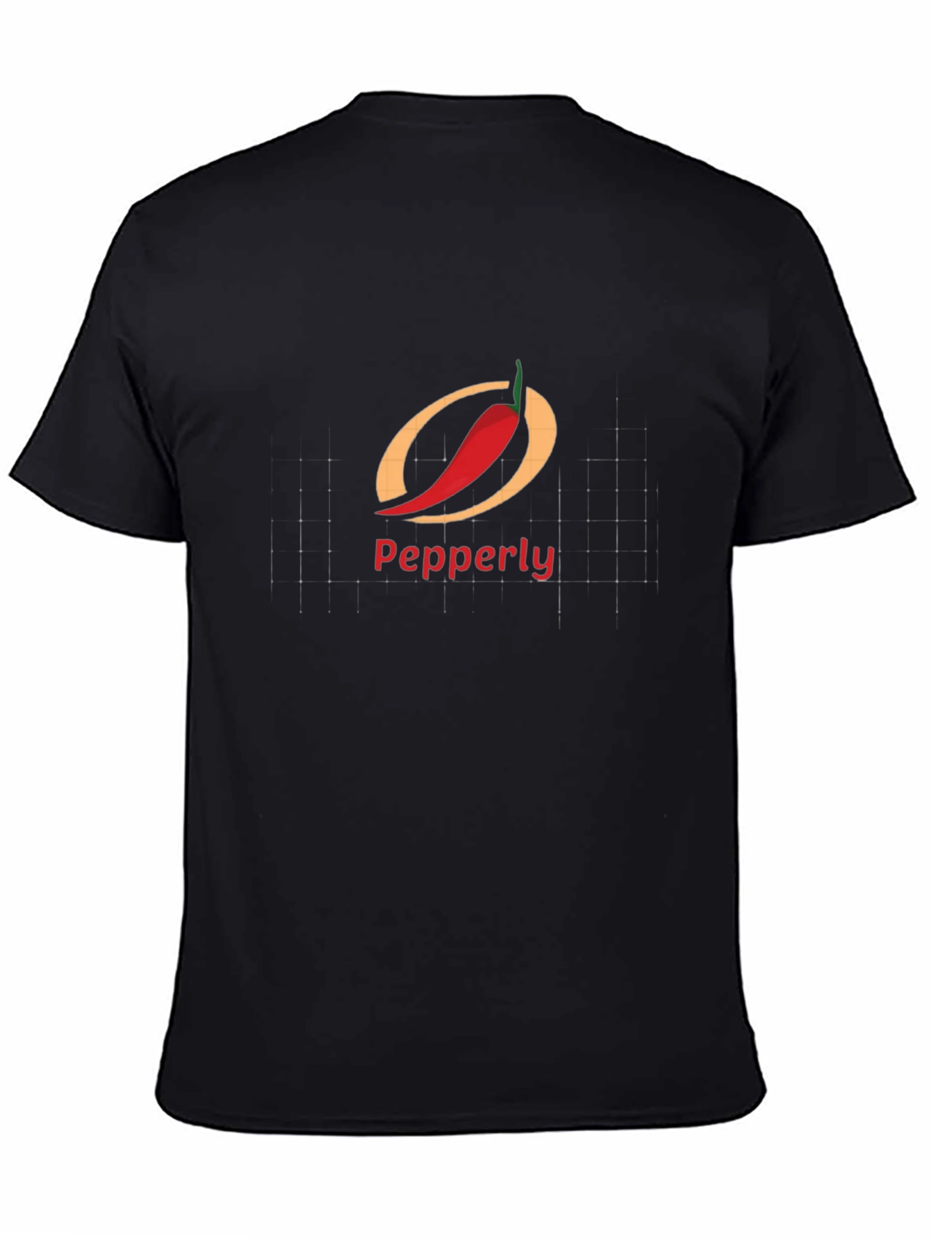 Pepperly Graphic Tee - Black Cotton T-Shirt