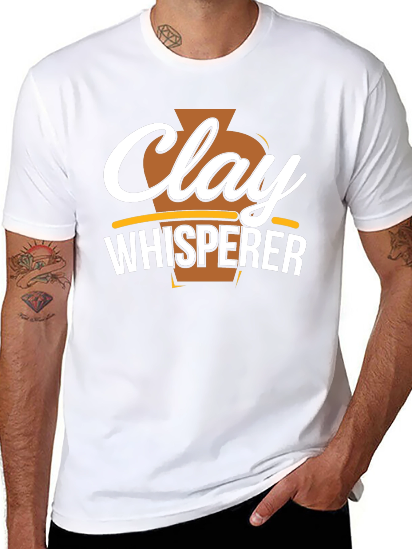 Clay Whisperer T-Shirt - Pottery Lover