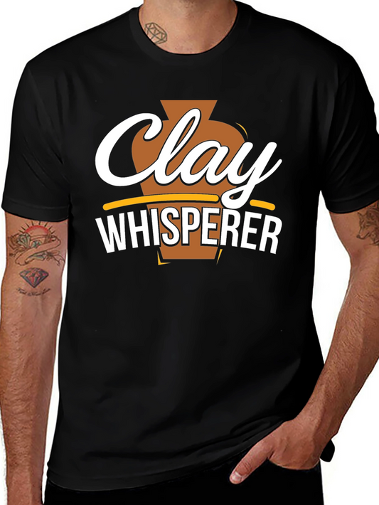 Clay Whisperer T-Shirt - Pottery Lover