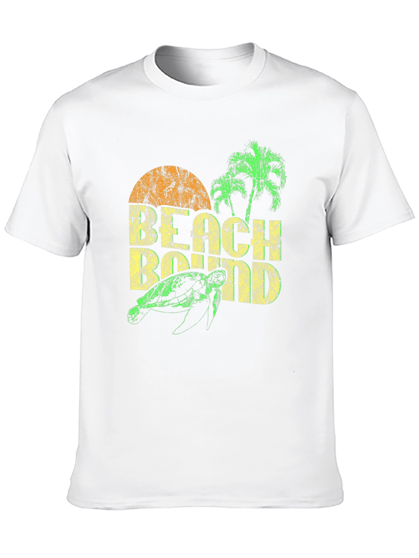 Beach Bound Turtle Graphic T-Shirt