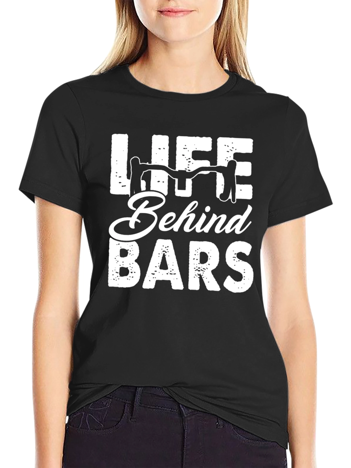 Life Behind Bars T-Shirt - Cycling Enthusiast