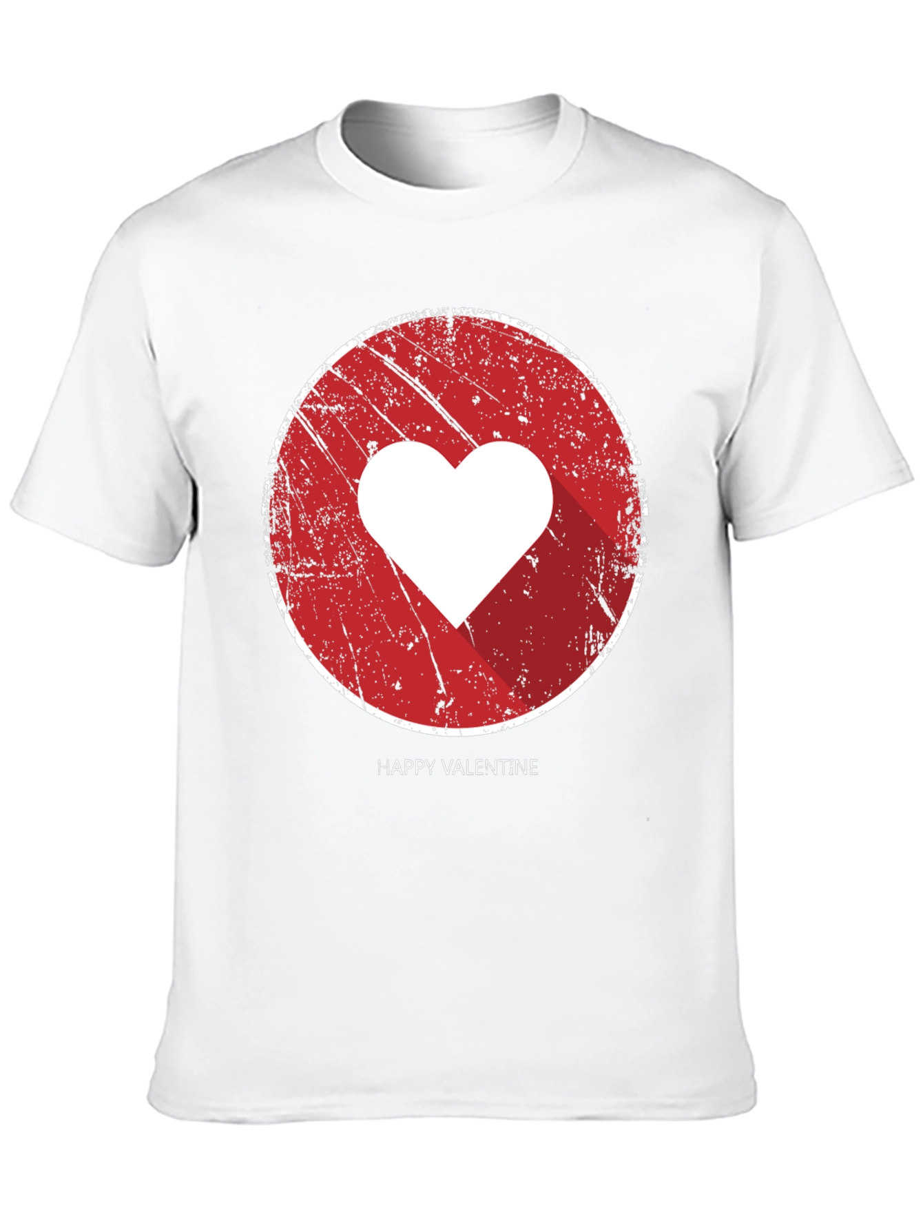 Happy Valentines Day Heart Graphic T-Shirt