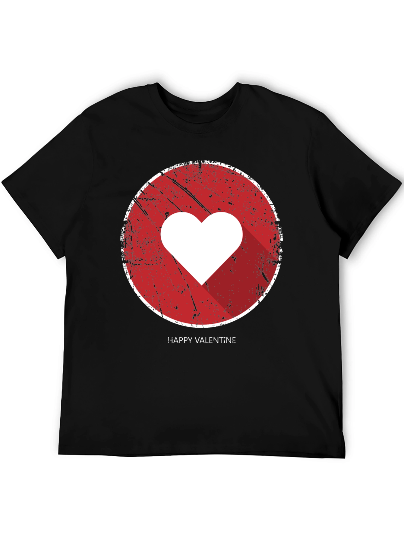 Happy Valentines Day Heart Graphic T-Shirt