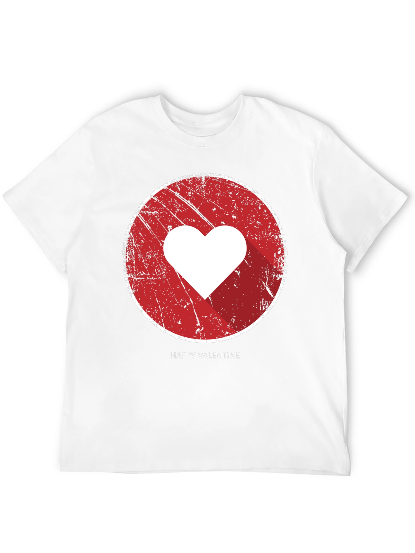 Happy Valentines Day Heart Graphic T-Shirt