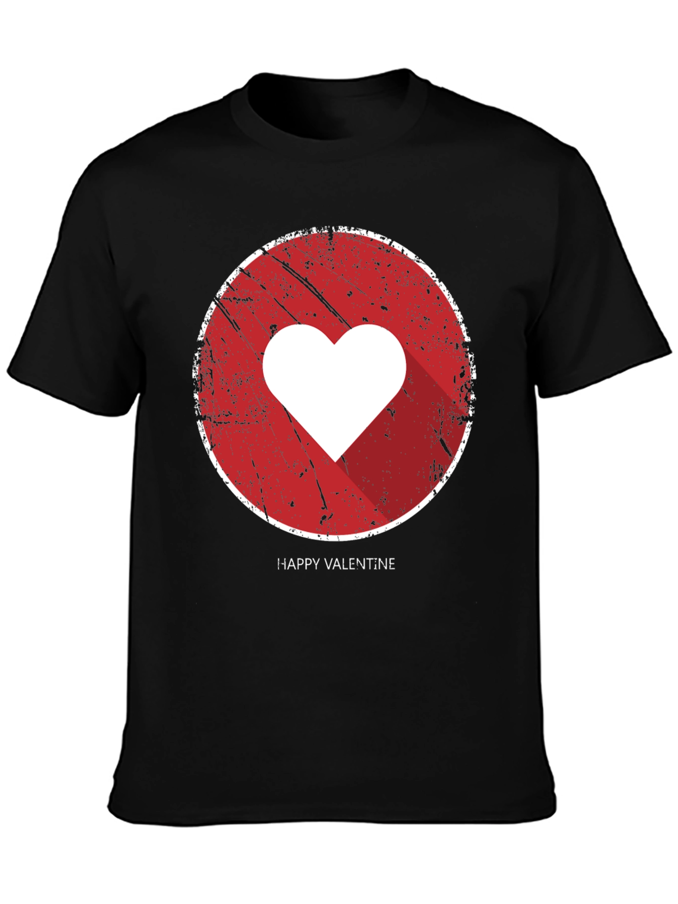 Happy Valentines Day Heart Graphic T-Shirt