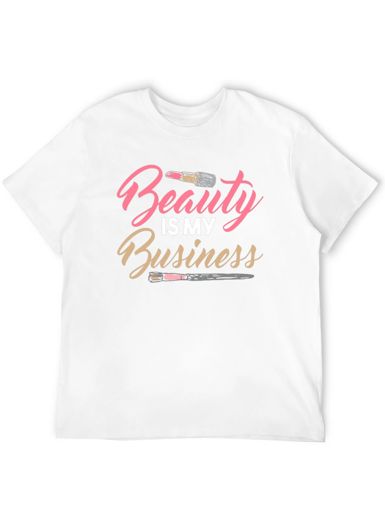 Beauty is My Business Black Graphic T-Shirt