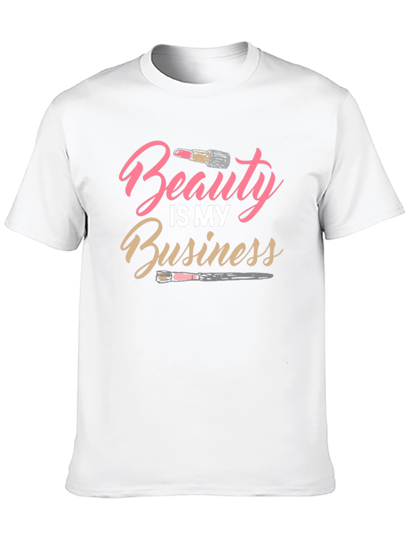 Beauty is My Business Black Graphic T-Shirt