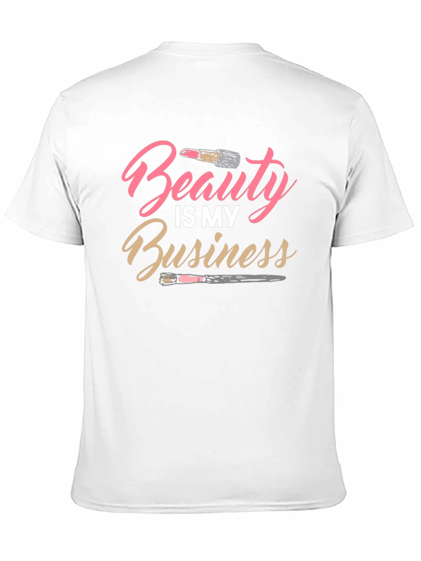 Beauty is My Business Black Graphic T-Shirt