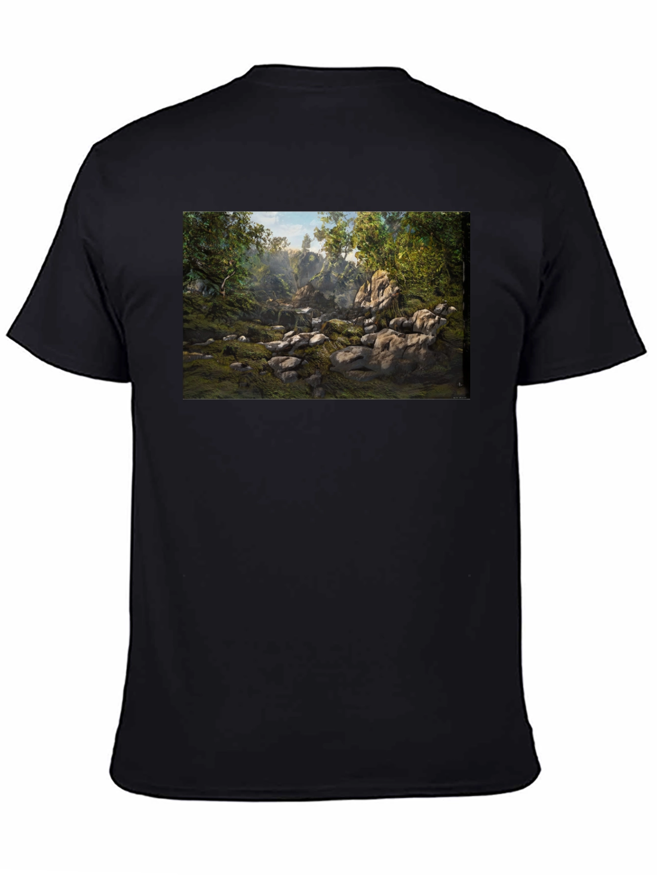 Forest Stream Graphic T-Shirt