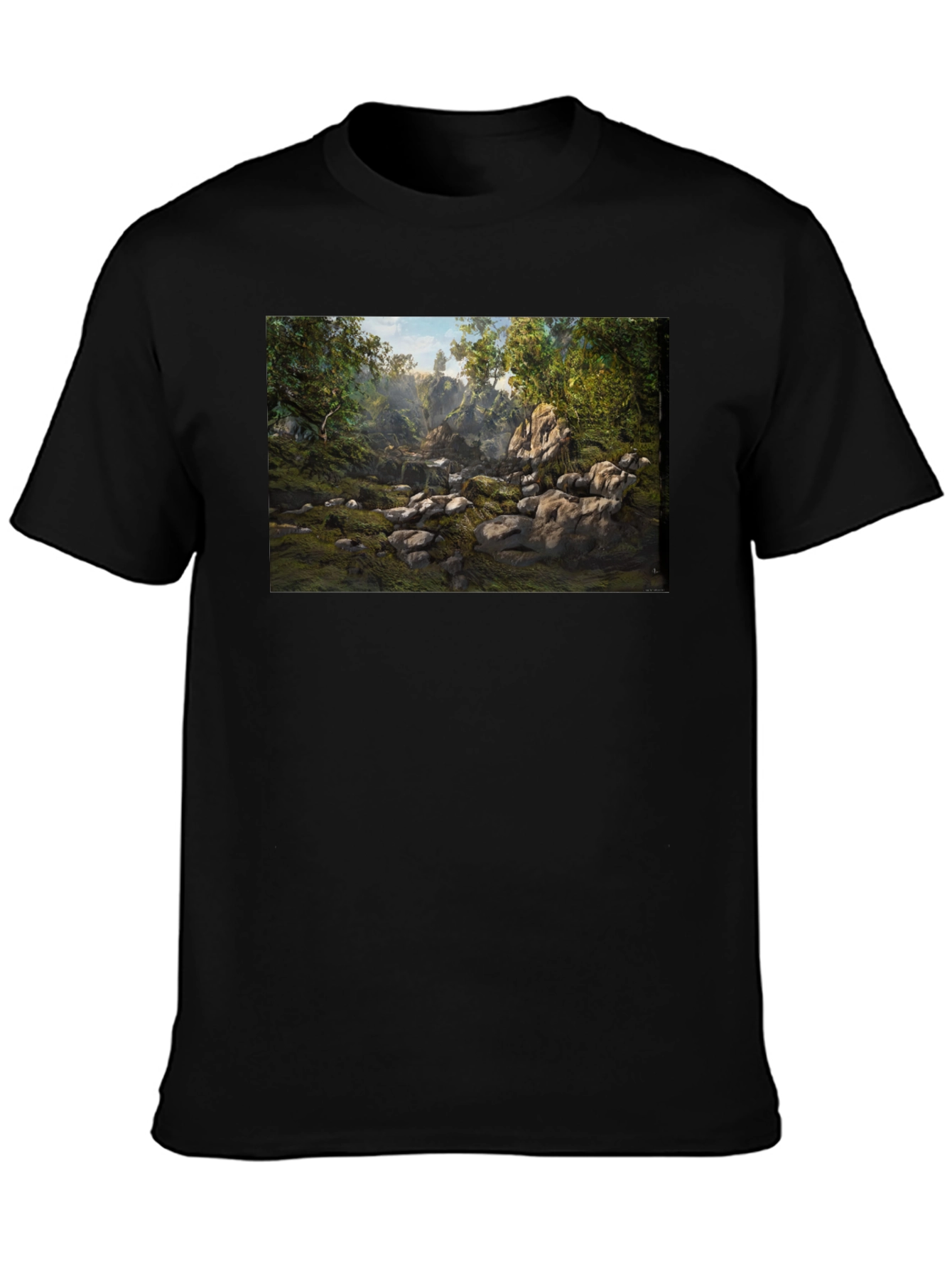 Forest Stream Graphic T-Shirt