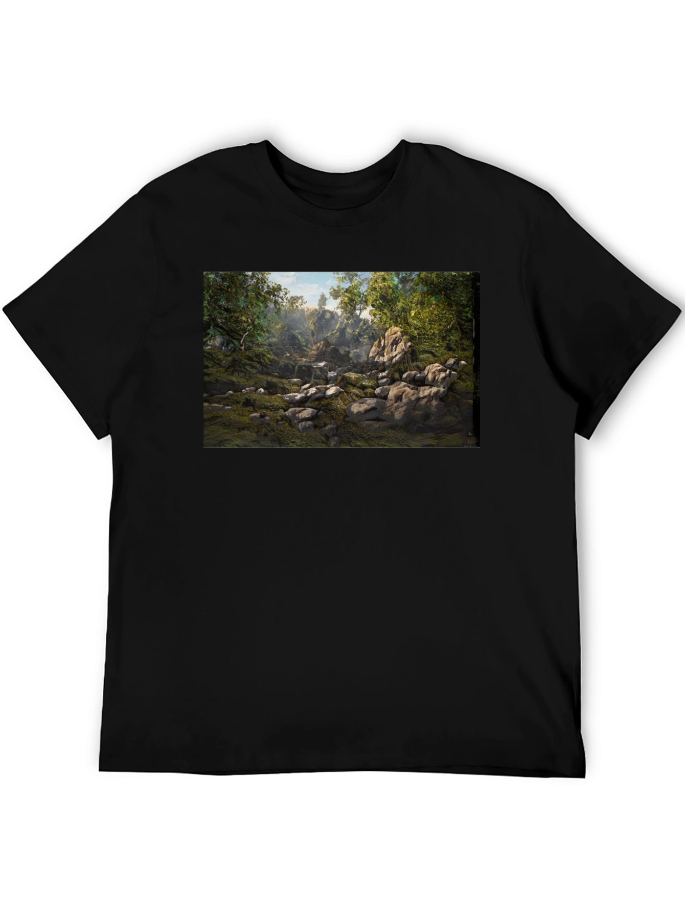 Forest Stream Graphic T-Shirt