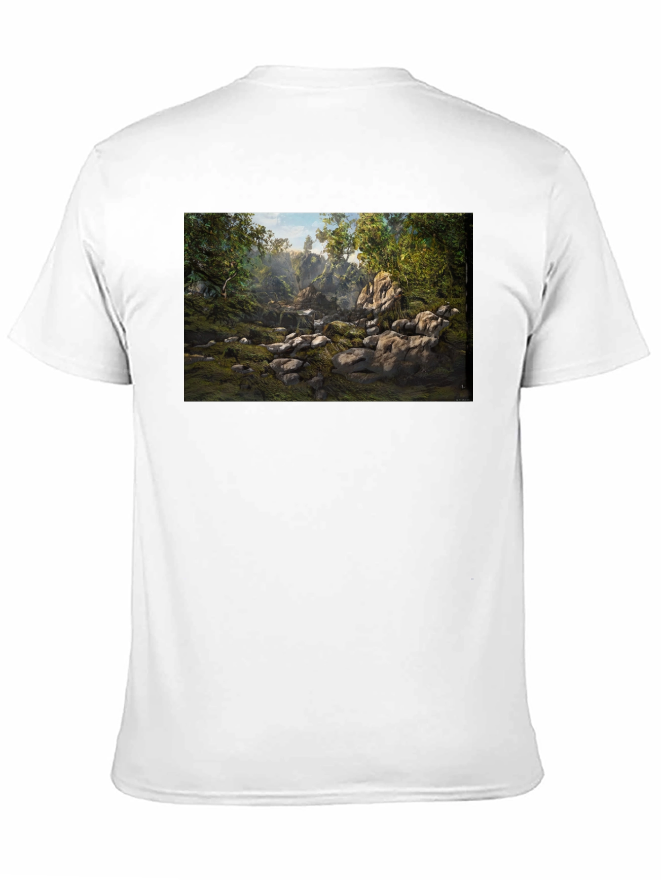 Forest Stream Graphic T-Shirt