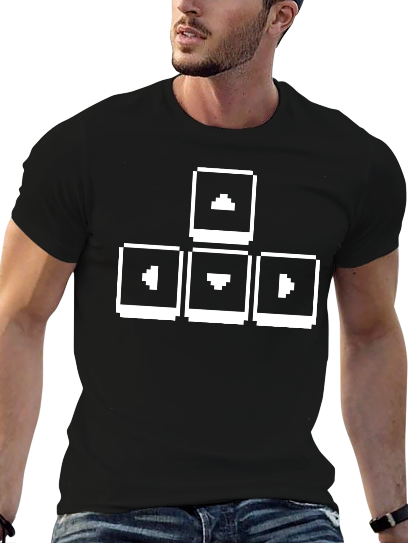 Pixel Gamepad T-Shirt - Retro Gaming Style