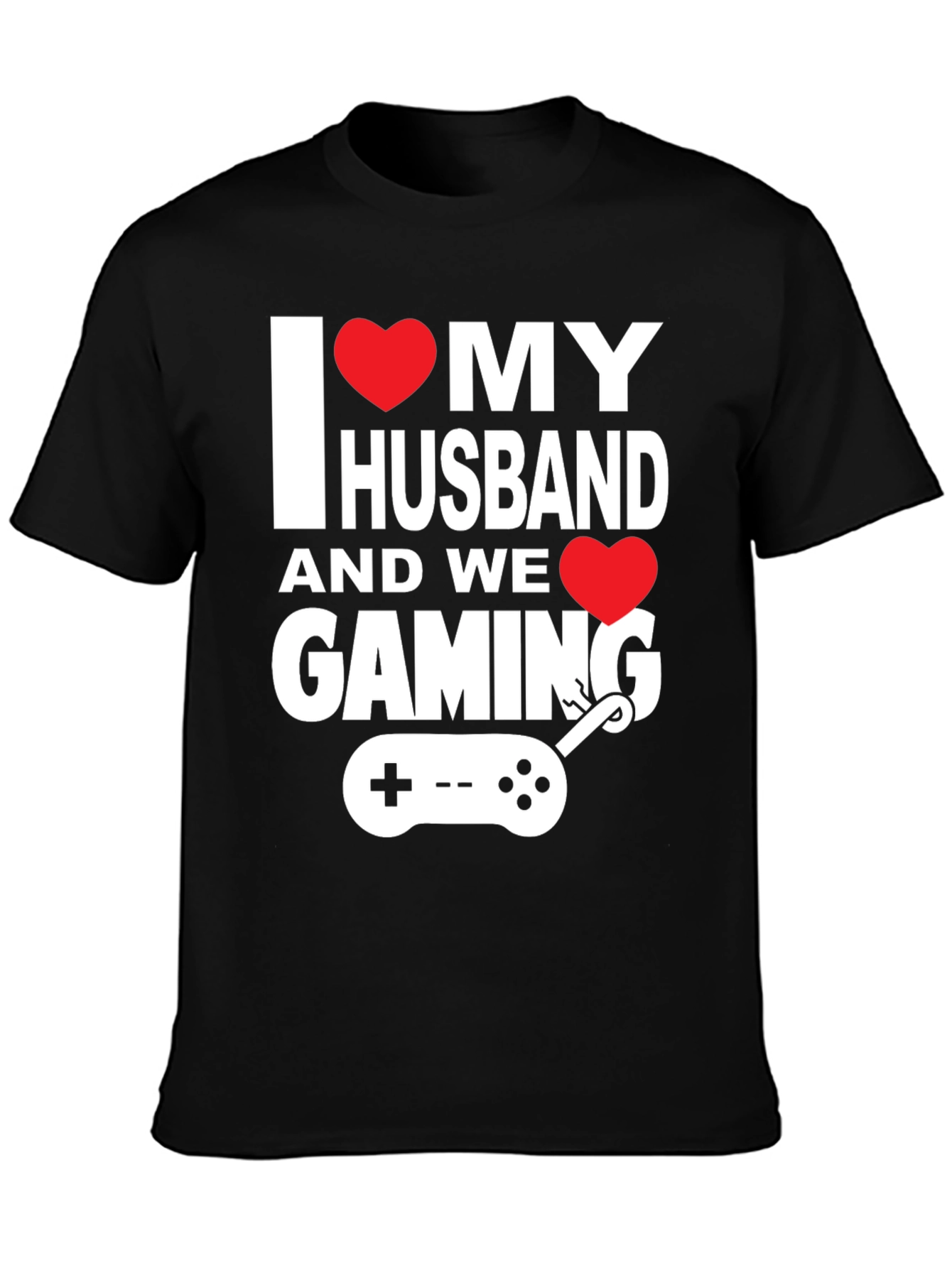 I Heart My Husband Gaming T-Shirt